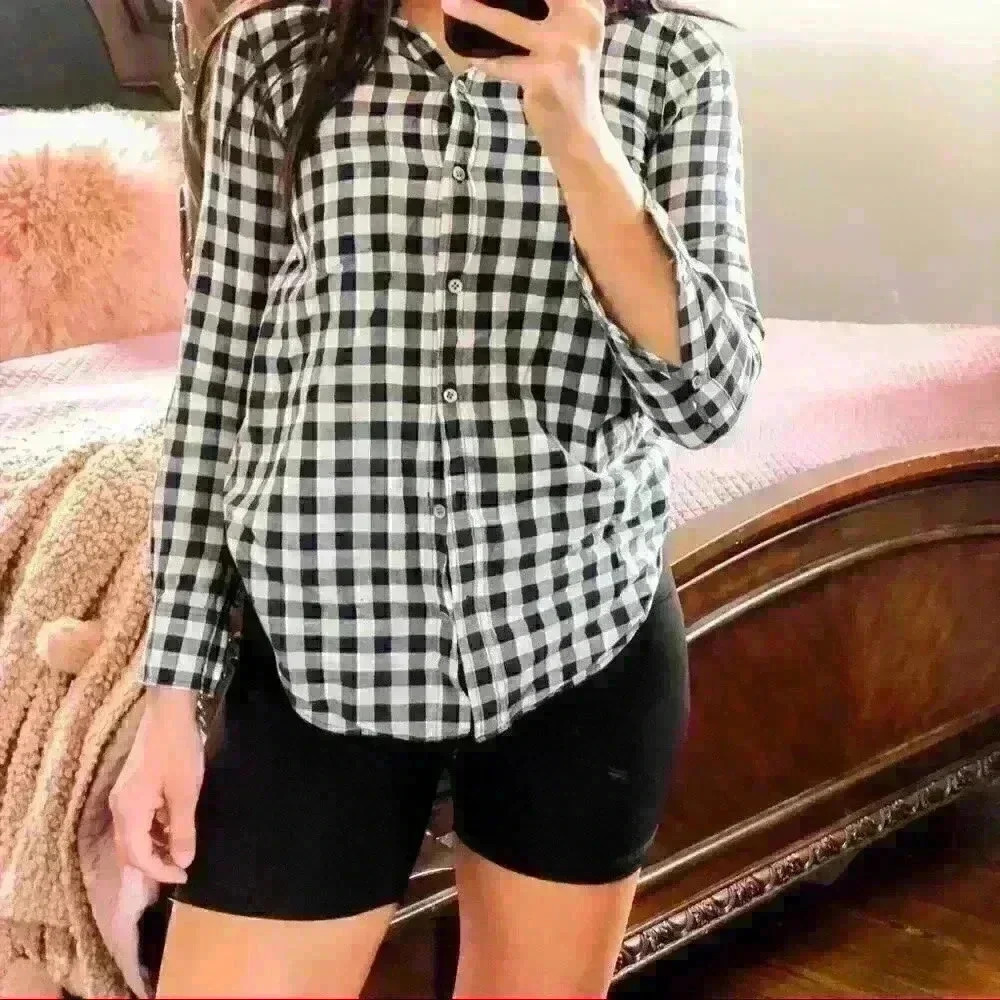 J Crew Checker Sweater - Picture 9 of 13